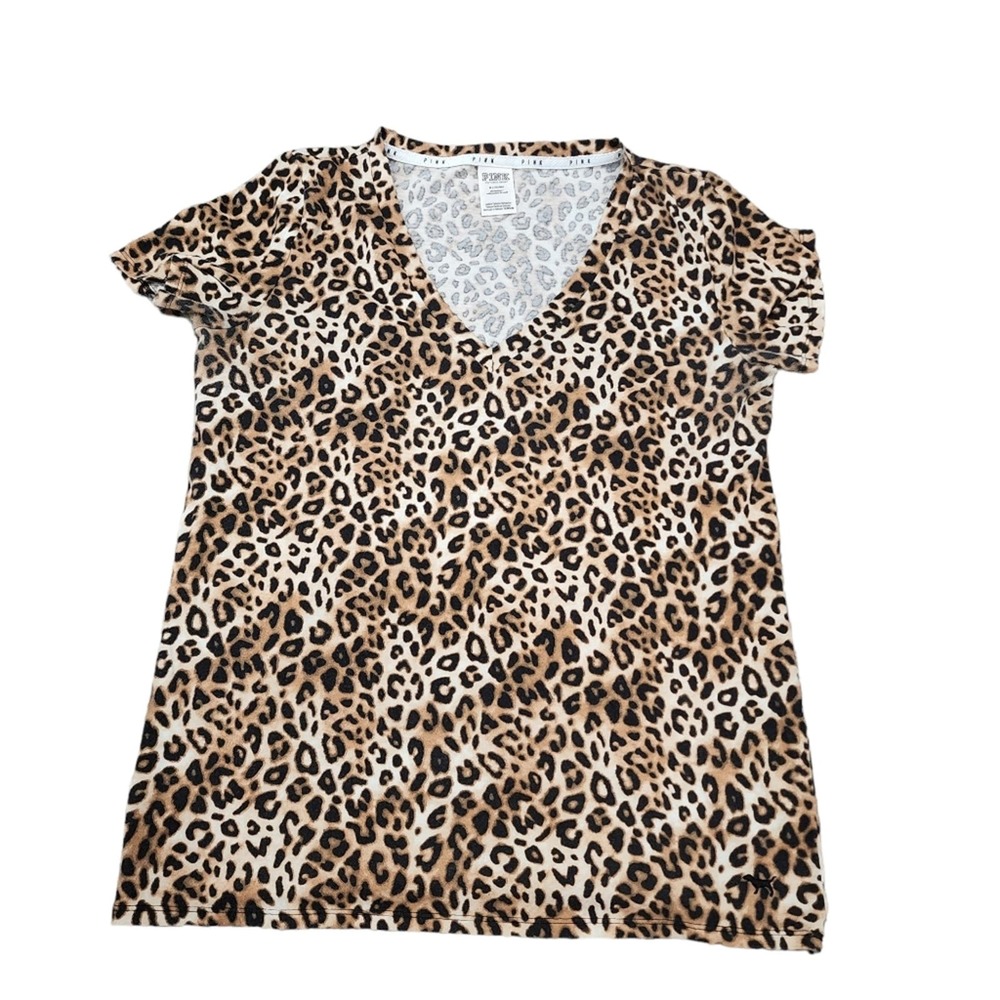 PINK Victoria secret printed women's size medium shirt